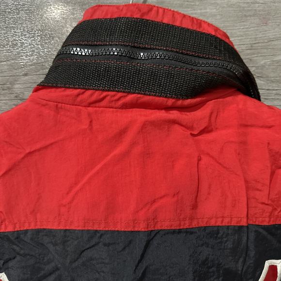 Champion Vintage NHL Detroit Red Wings Logo Embroidered Jacket Large Very Warm - Picture 3 of 16